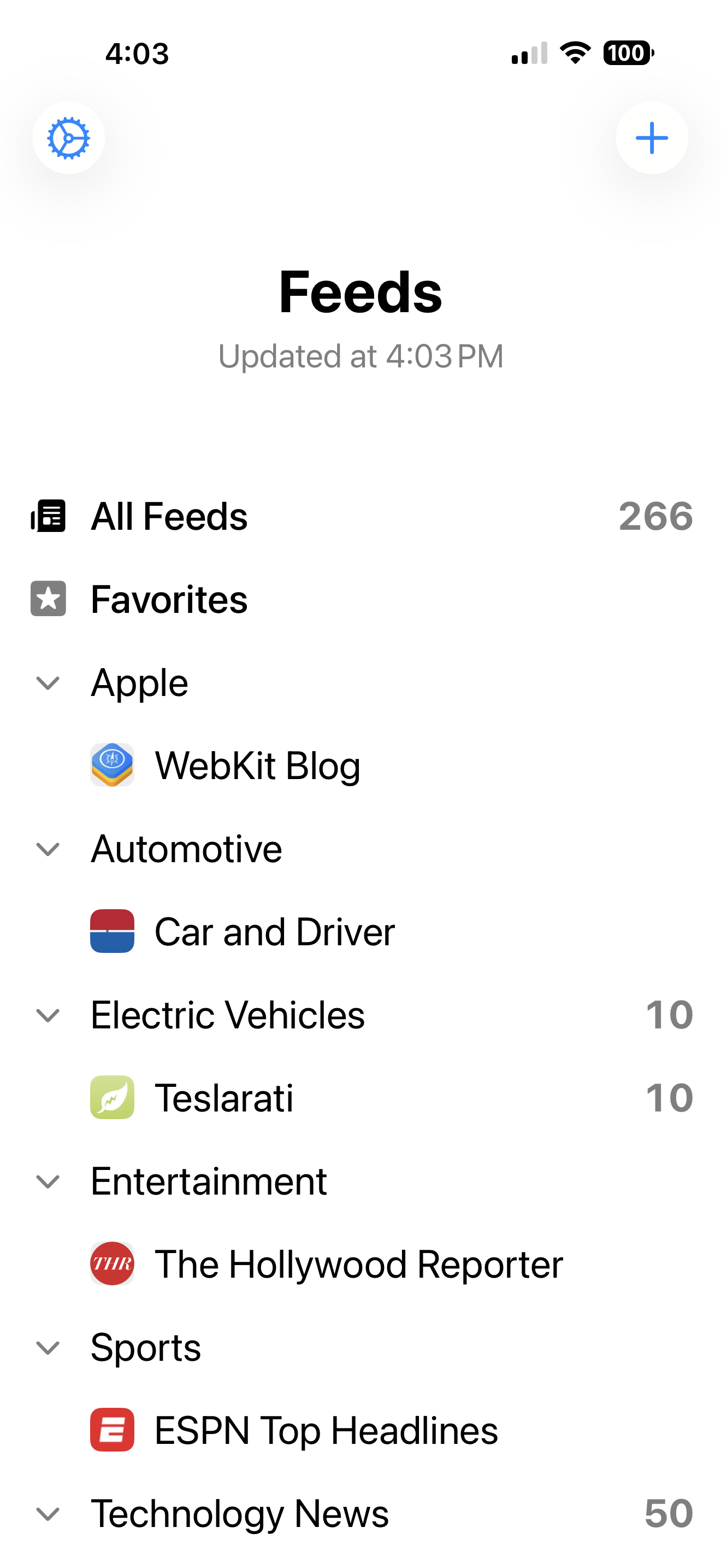 Feed List